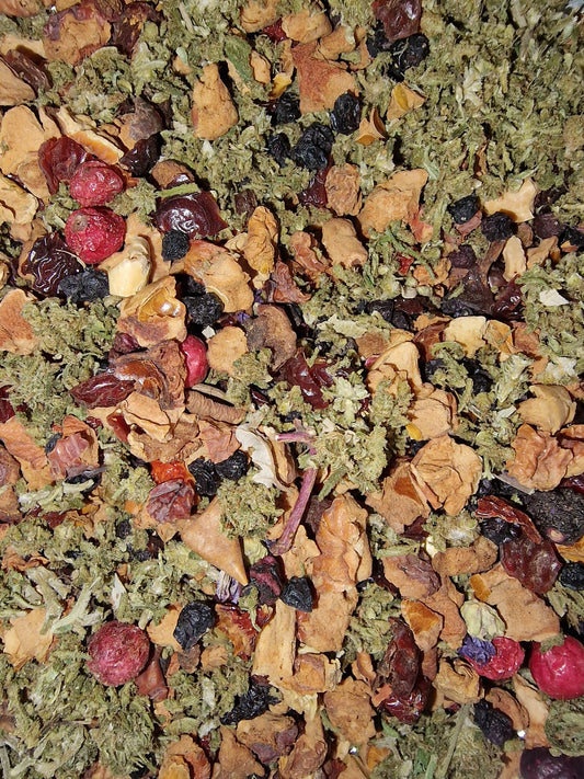 Infusion fruitée balade en forêt en vrac (10%de fleurs de CBD)