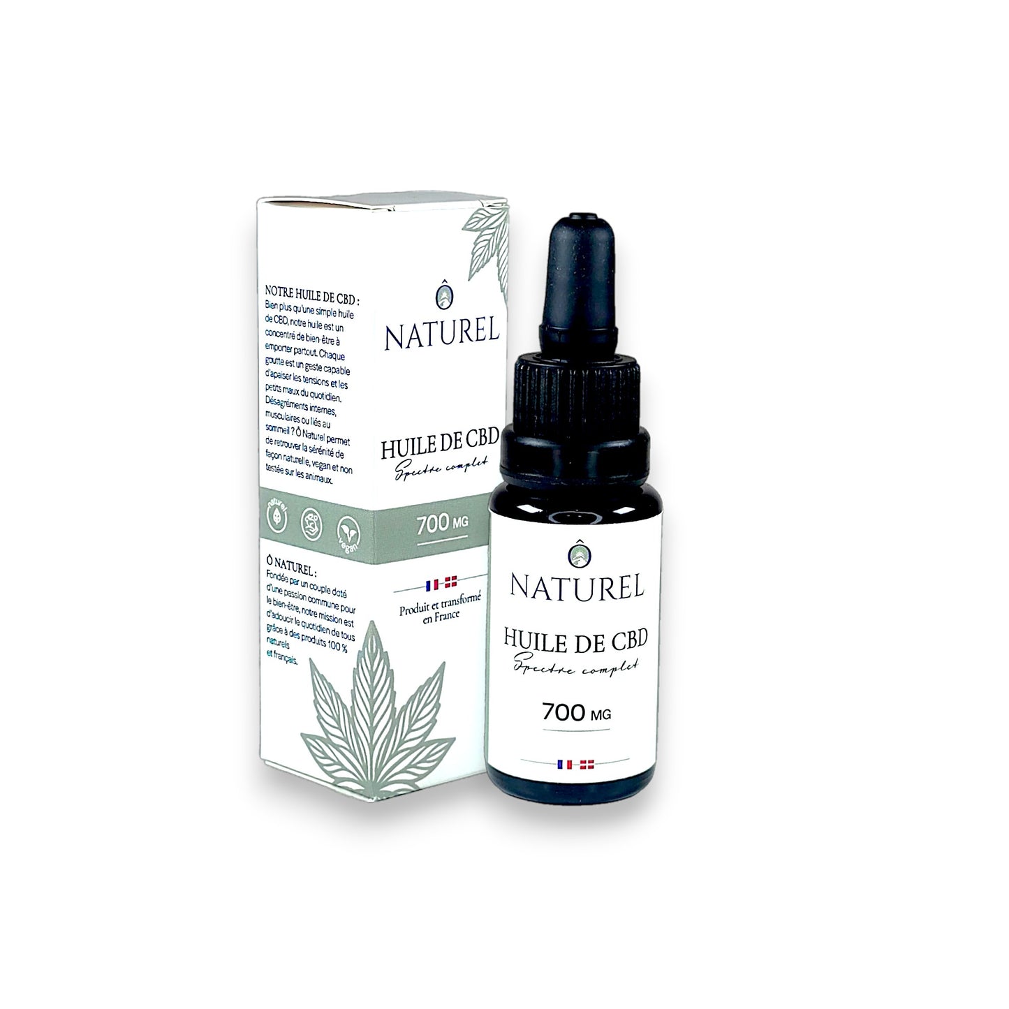 Huile de CBD & CBG 700mg