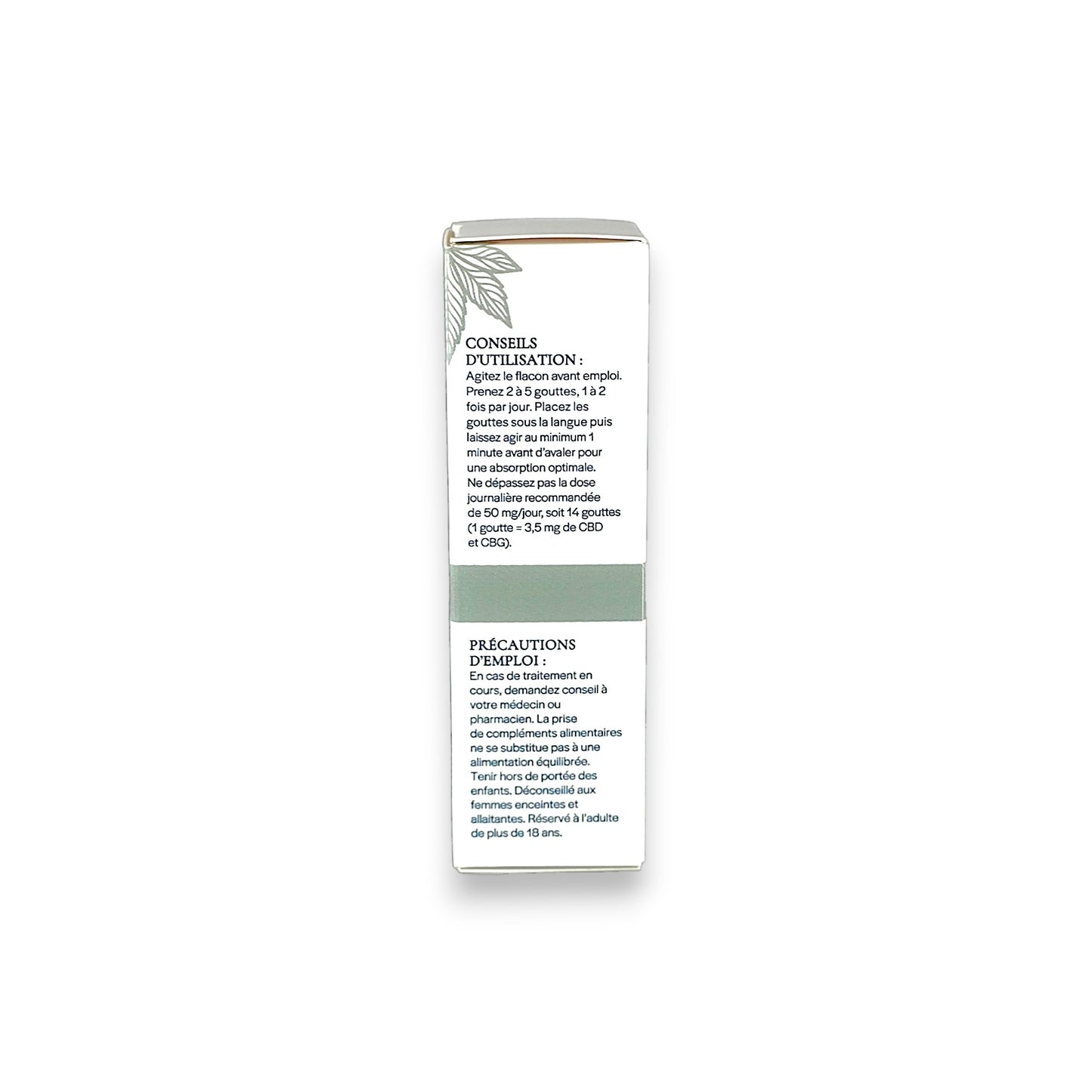 Huile de CBD & CBG 700mg